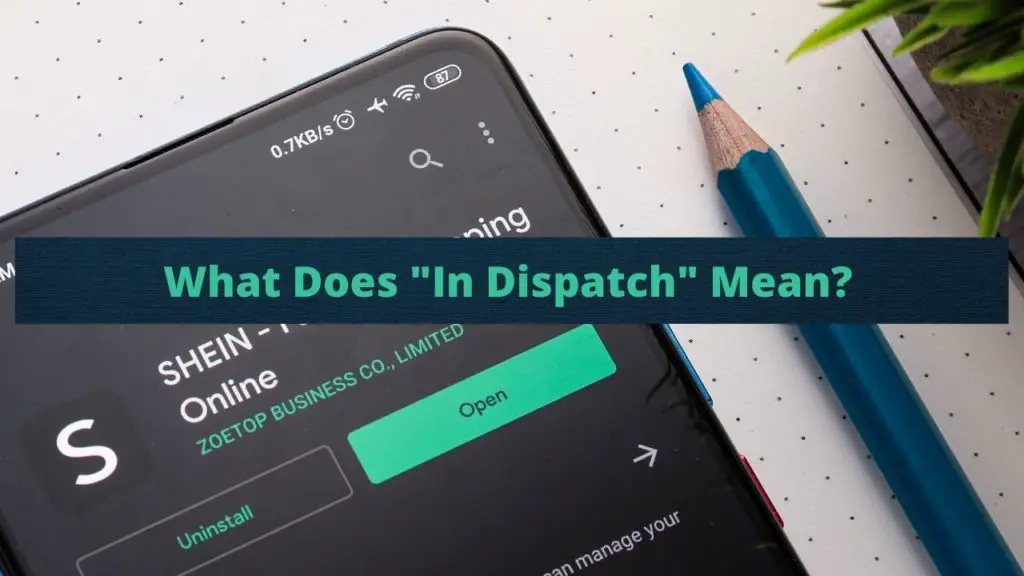 What Does Dispatched Mean Usps 